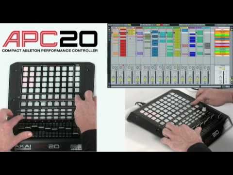 APC20 Compact Ableton Live Pad Clip Launching Controller