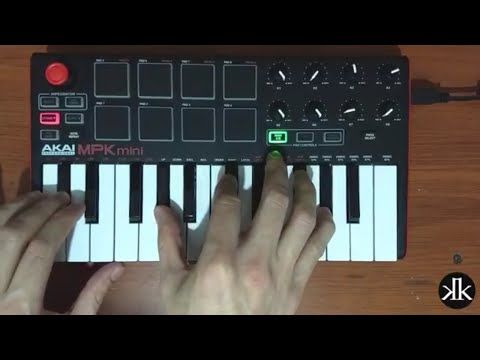 Portable MIDI Controller MPK Mini mkII | Akai Pro