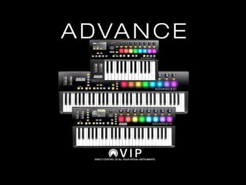 VIP Software MIDI Keyboard Controller Advance 49 | Akai Pro