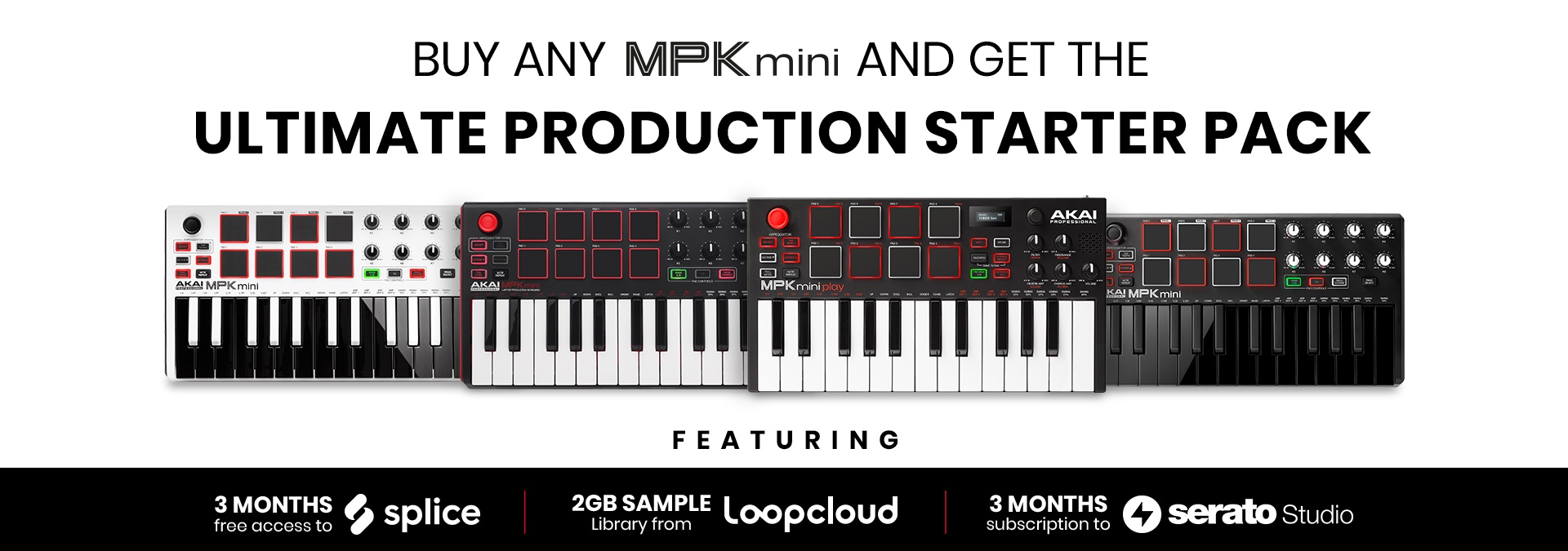 NEWSFLASH - Akai Professional, Splice, Loopcloud and Serato