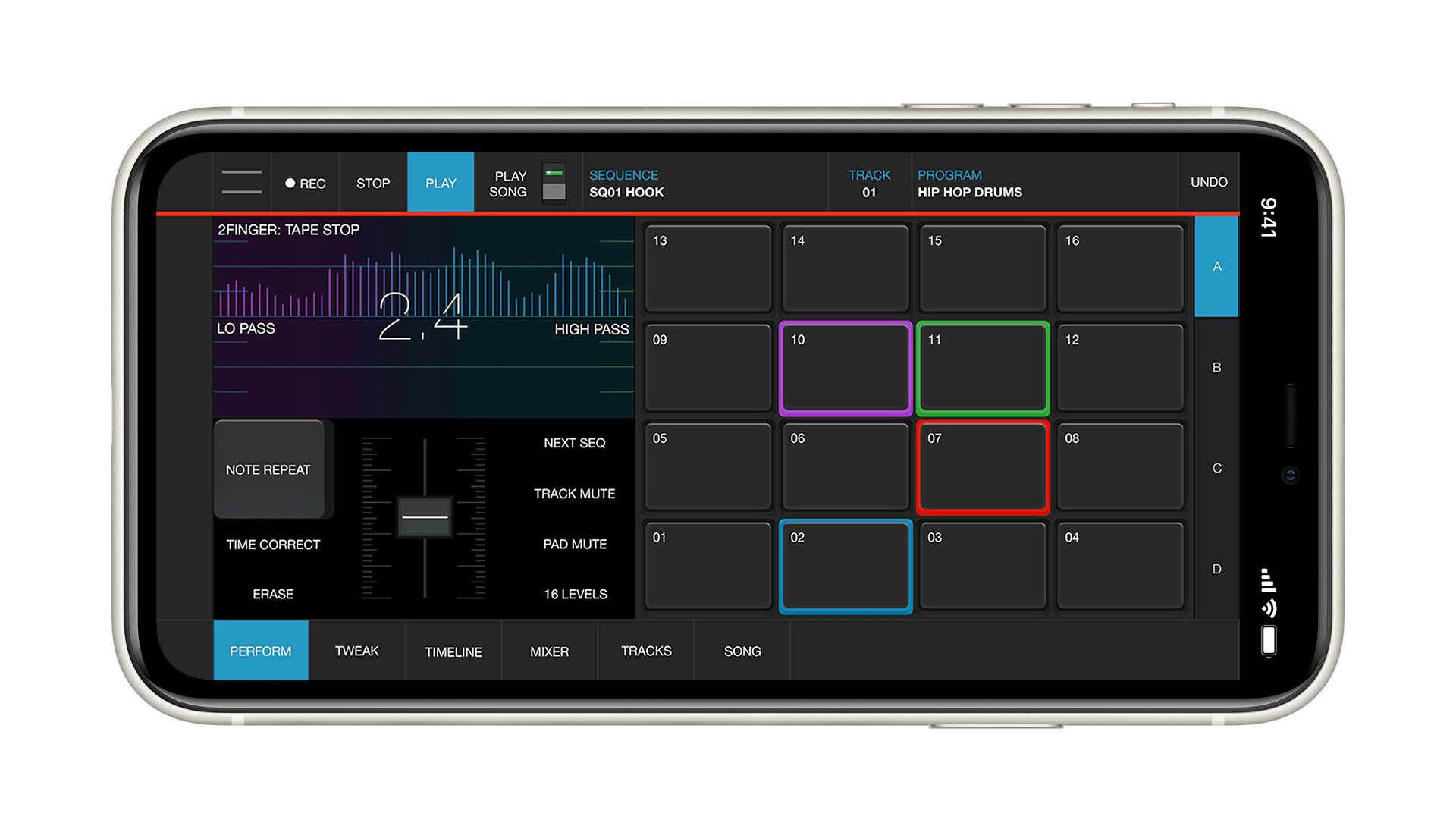 Mobile Music App iMPC Pro 2