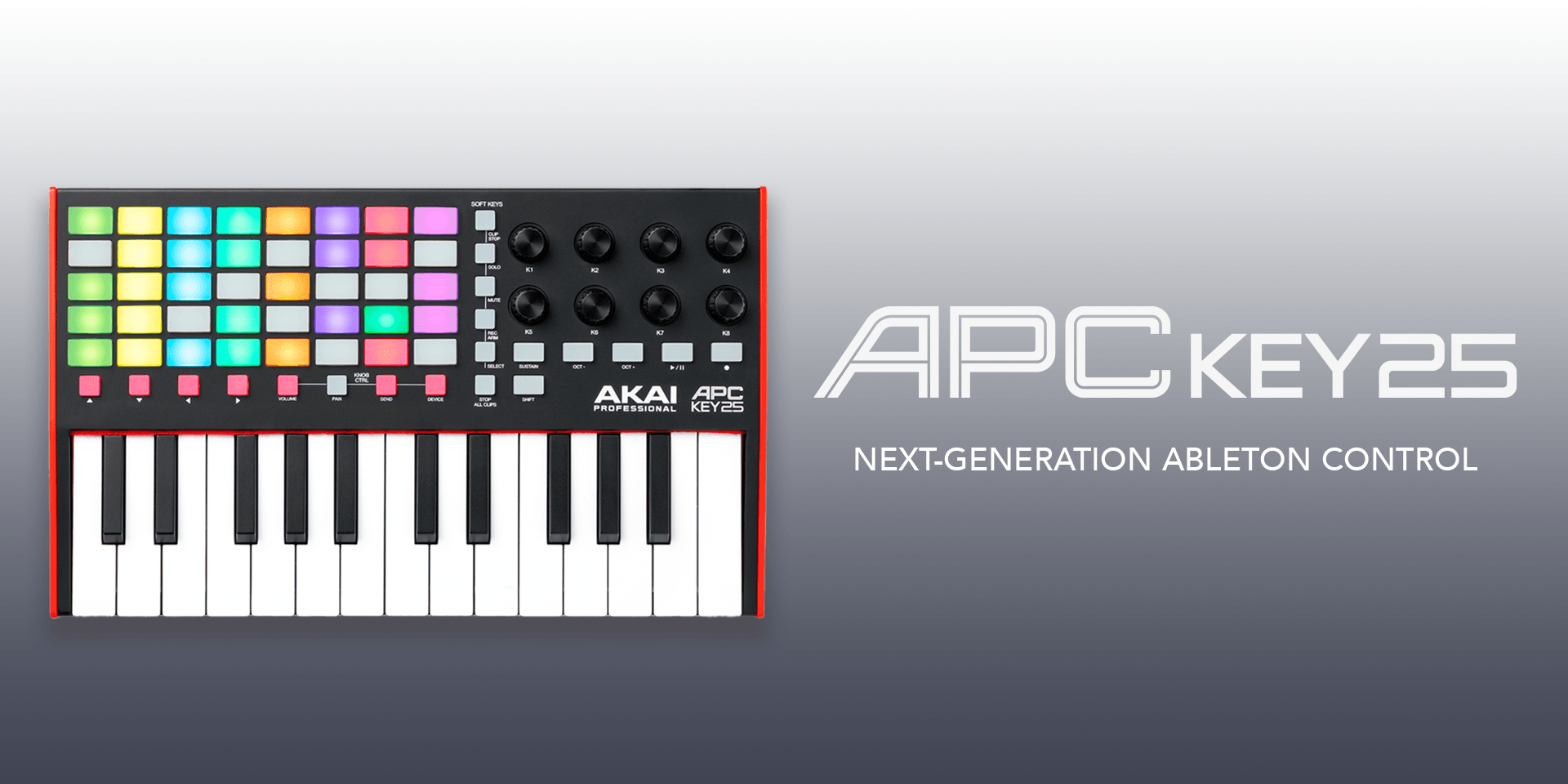 APC Key 25 mk2 Ableton Live Controller with Keyboard | Akai Pro