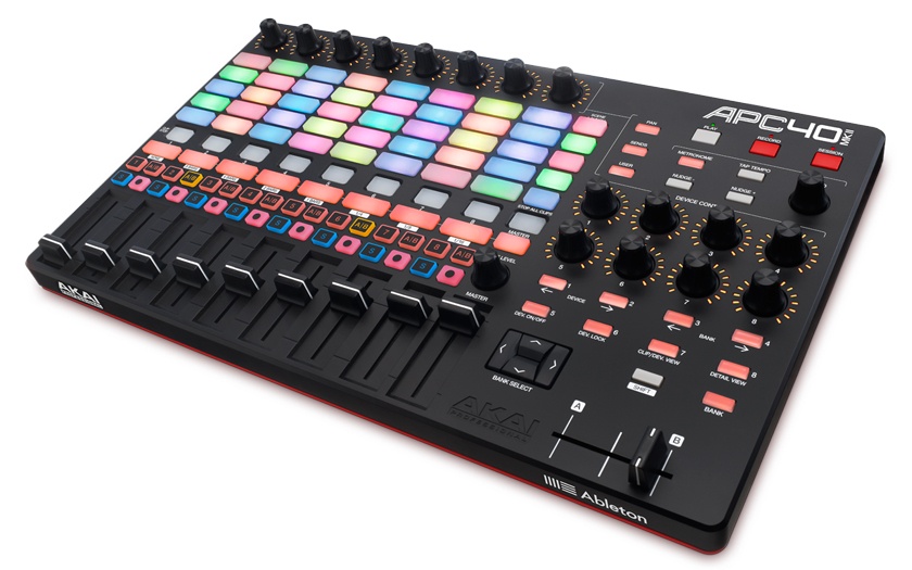 APC40 mkii Clip Launching Pad Controller