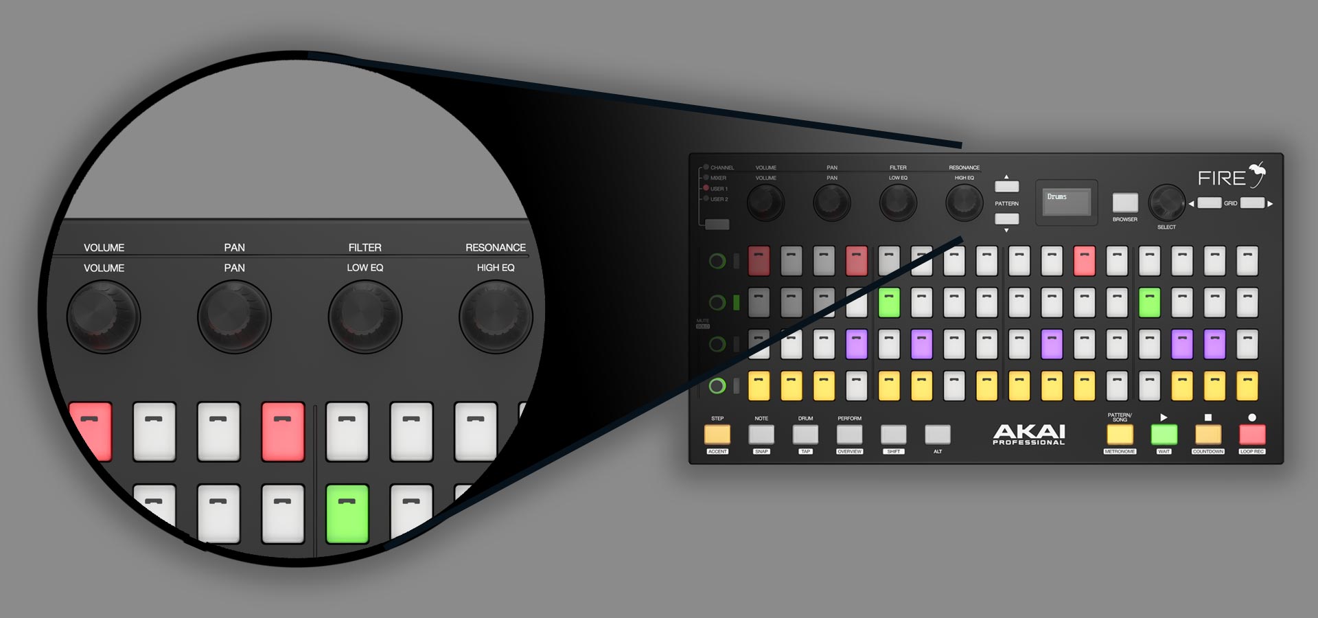Fire Pad Controller for FL Studio | Akai Pro