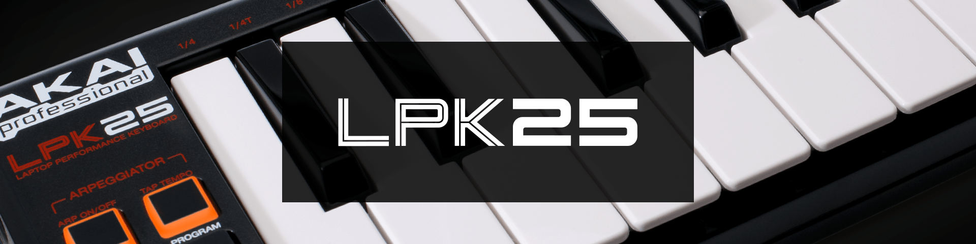 LPK25 Mini MIDI Keyboard | Akai Pro