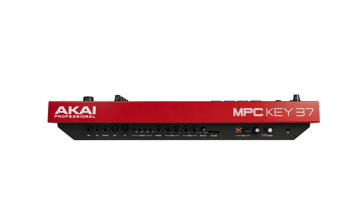Back view of MPC Key 37