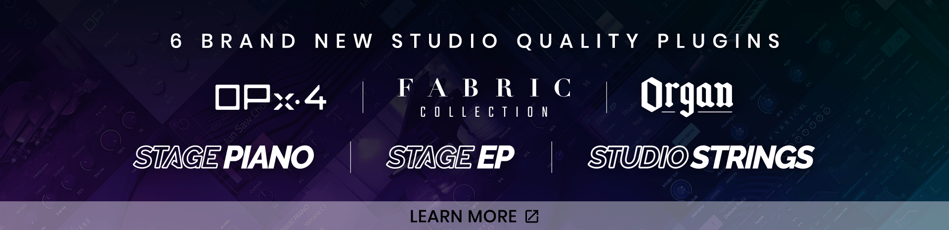 6 brand new studio quality plugins