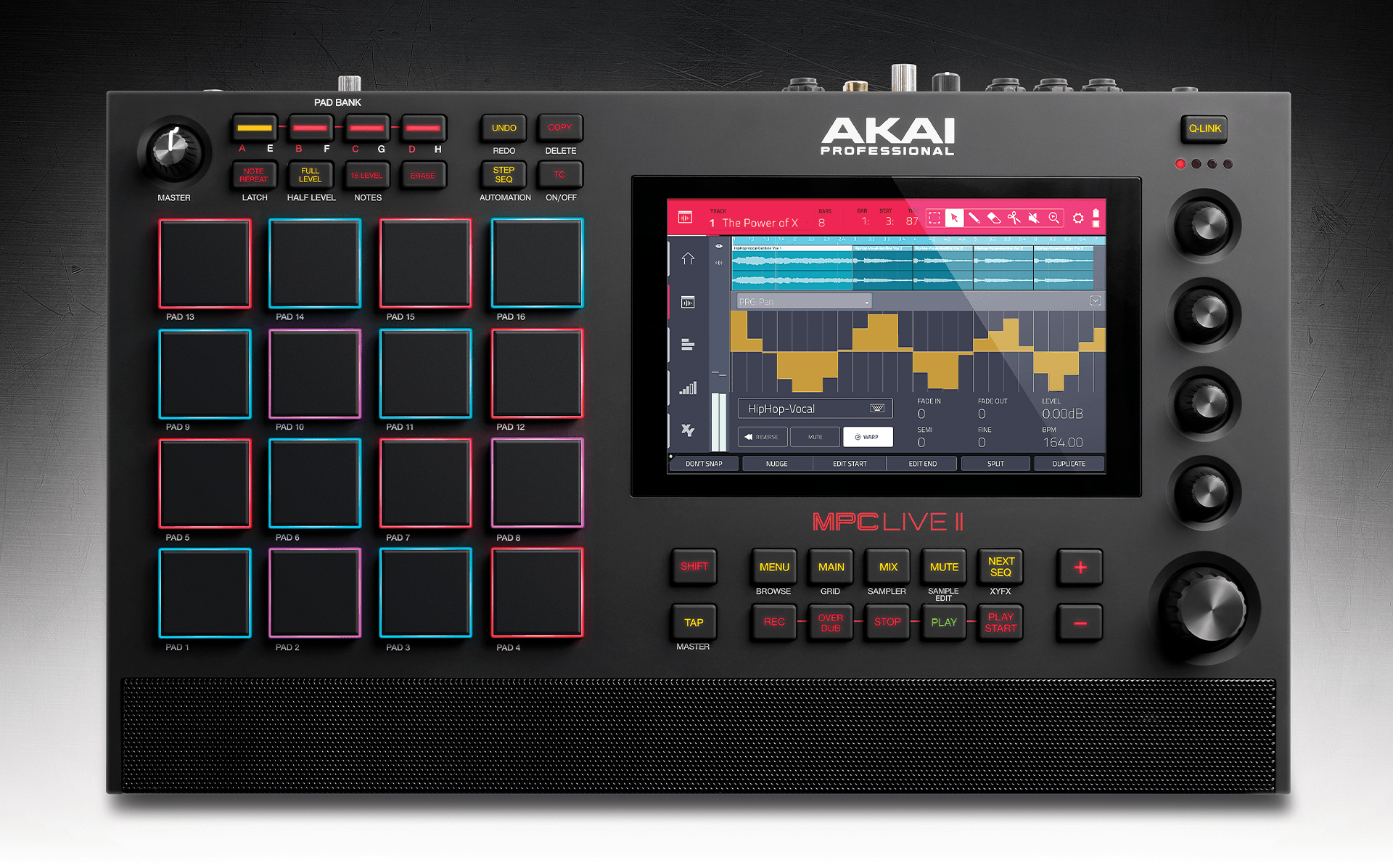 Completely Standalone Drum Machine With Rechargeable Lithium Ion Battery