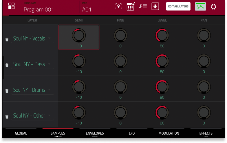 MPC Stems