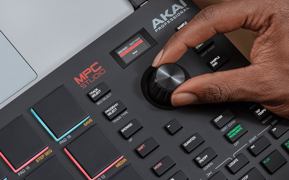 MPC Studio Drum Pad Controller With Assignable TouchStrip | Akai Pro