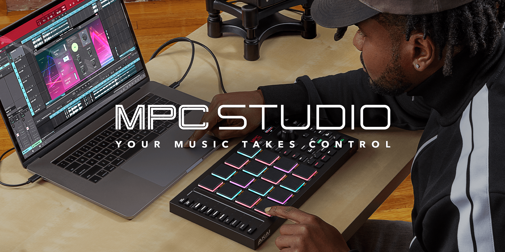 MPC Studio Drum Pad Controller With Assignable TouchStrip | Akai Pro