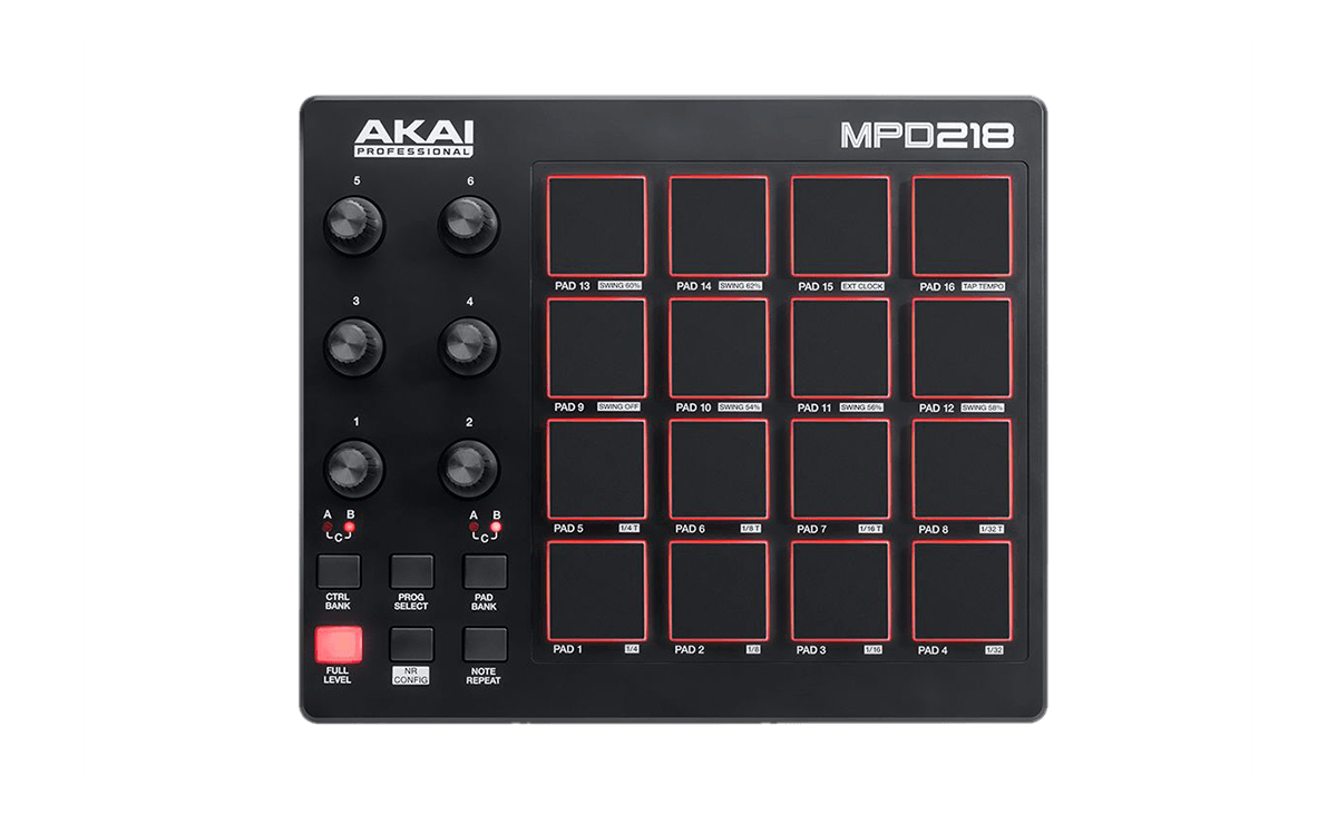 Akai　Professional　MIDIコントローラー　MPD218-
