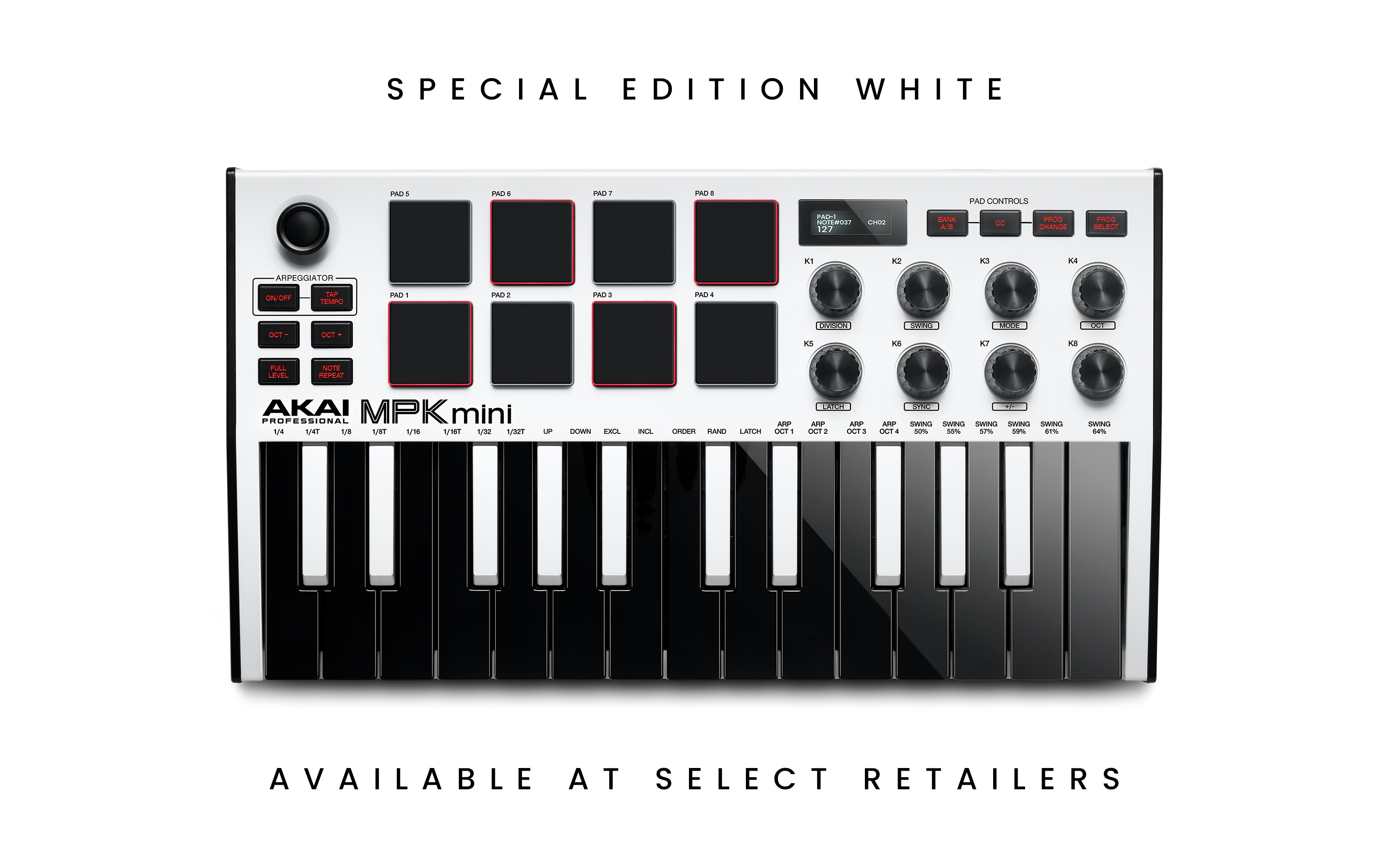 Akai MPK MINI PLAY Compact Keyboard and Pad Controller with Integrated  Sound Module – Fleet Pro Sound