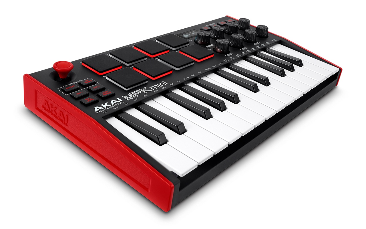 TECLADO CONTROLADOR MIDI-USB AKAI MPK MINI MK3 GREY