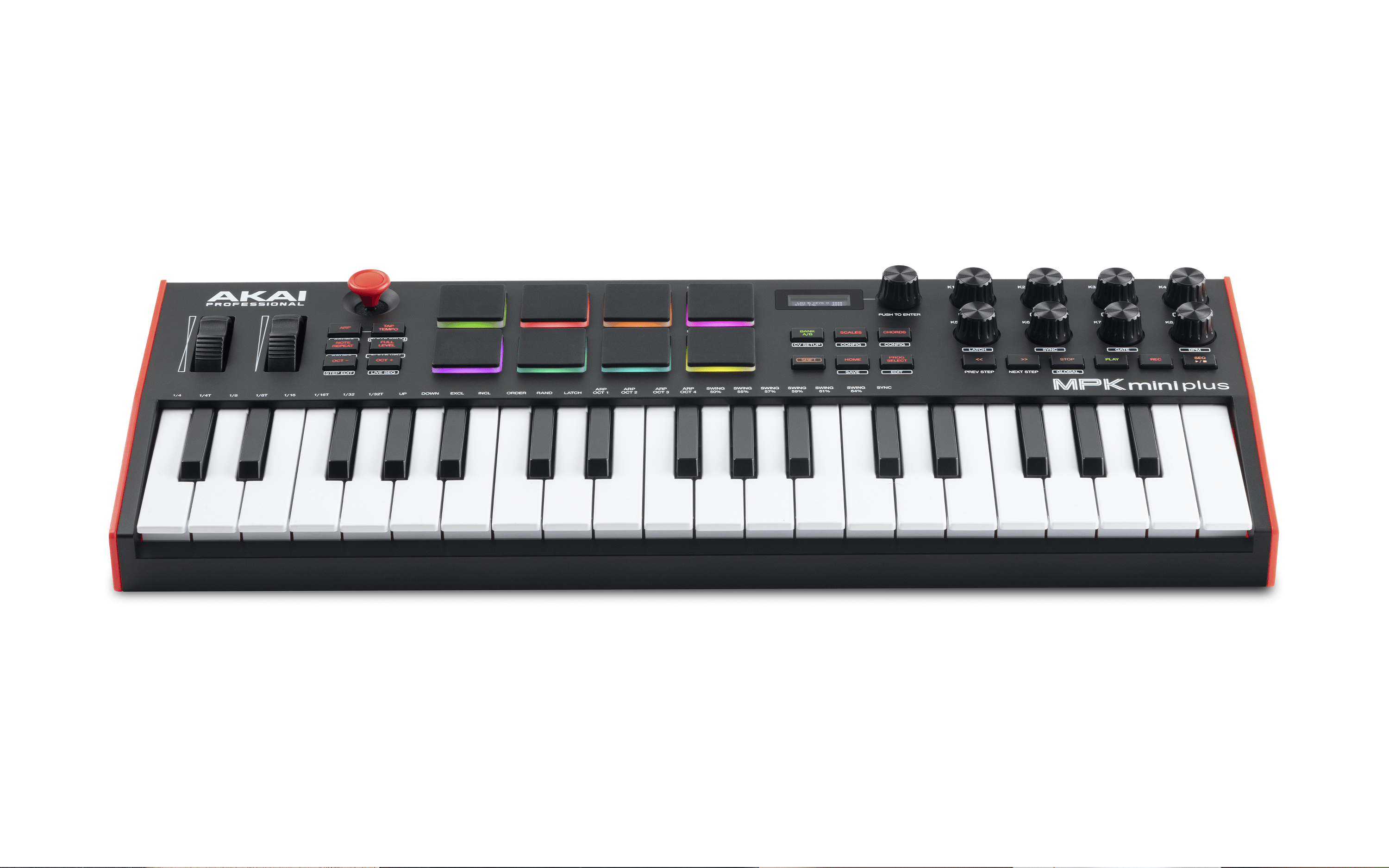 MPK mini plus Akai - Clavier Maître midi 37 notes 8 pads RVB 8 encodeurs