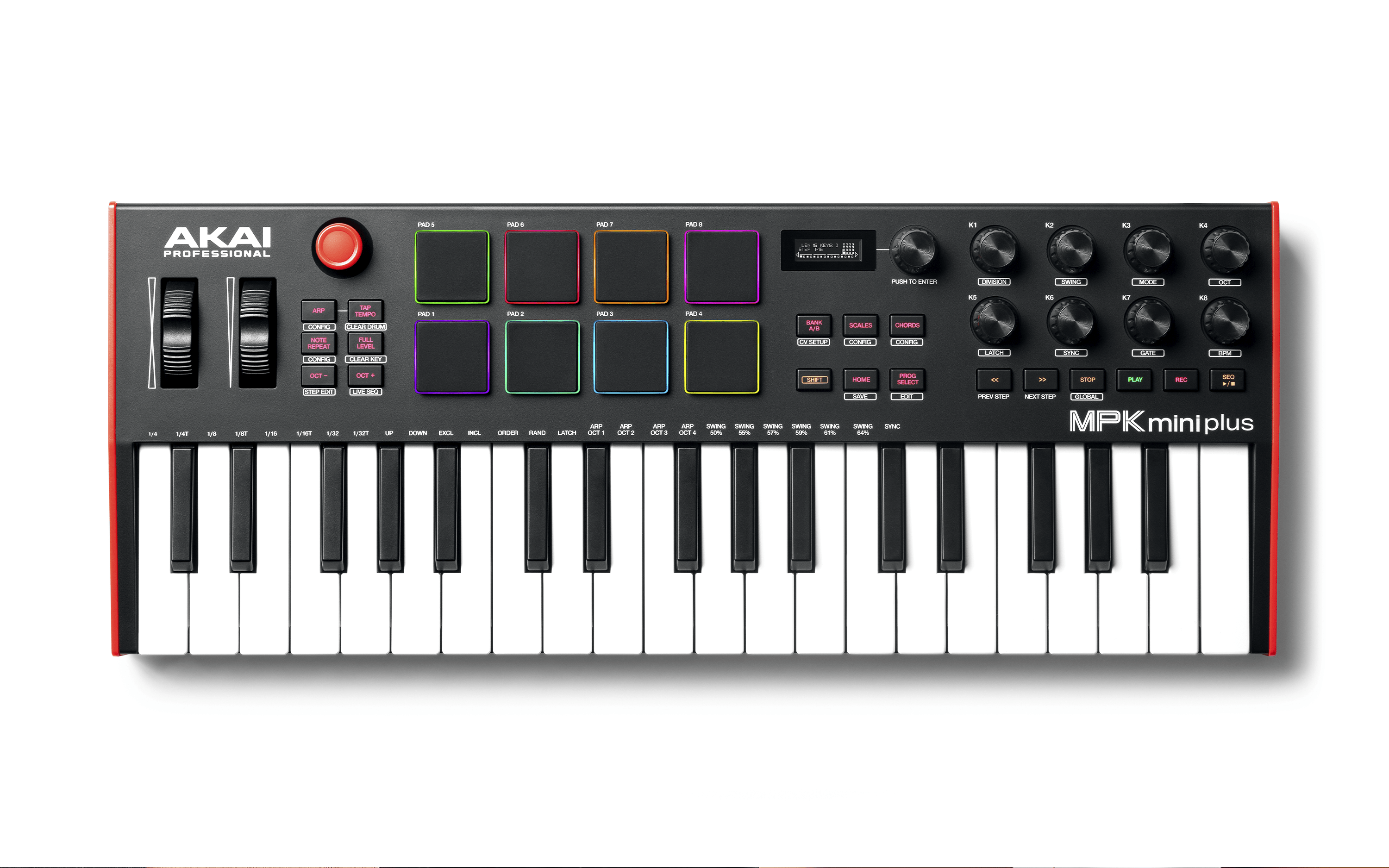 MPK Mini Plus 37-key Compact Keyboard Controller | Akai Pro