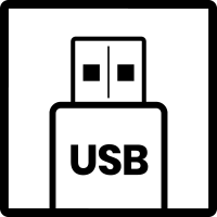 USB-A 3.0 slots for thumb drives